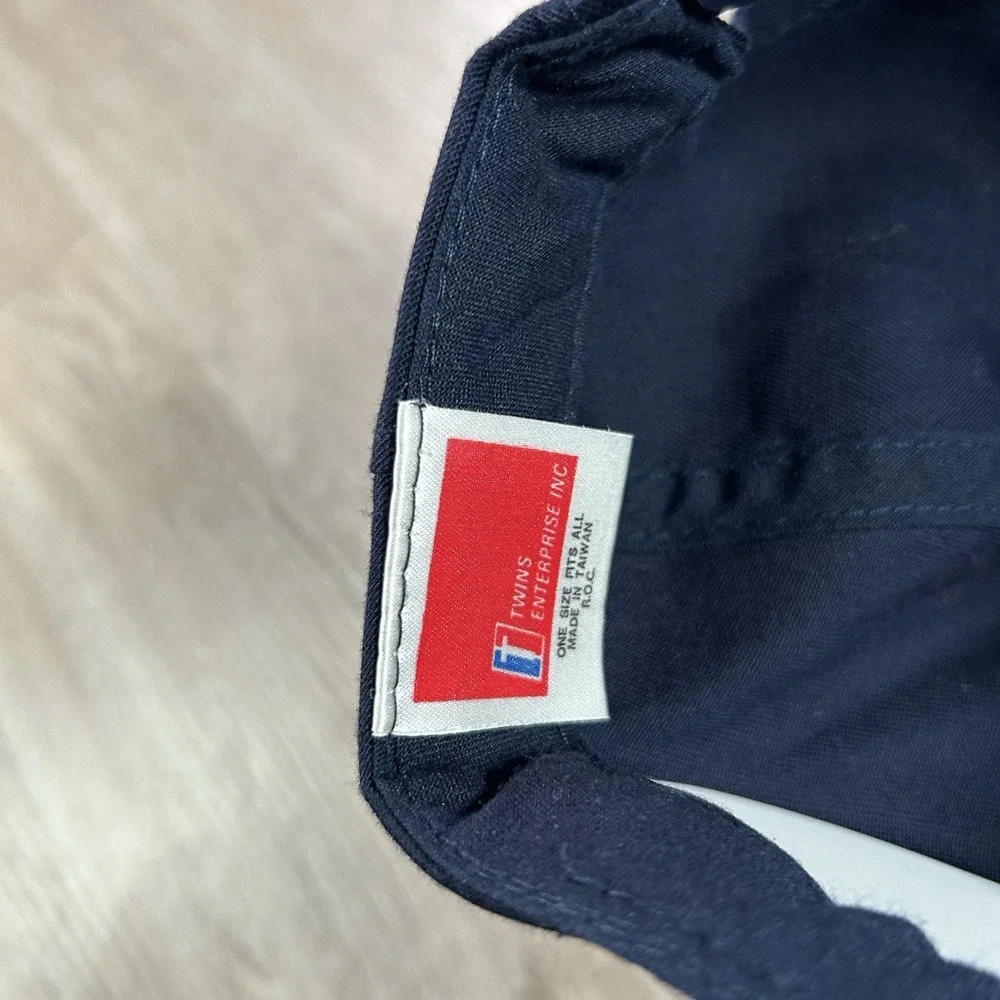 VTG Notre Dame Fighting Irish Snapback Hat Twins Enterprise Blue Green Cap - Picture 3 of 10